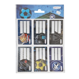 Etiketa skol.6/1x3 za decake Connect