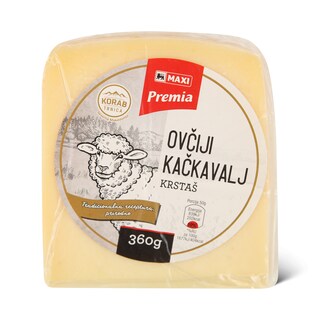 Ovciji kackavalj Krstas Premia 360g
