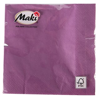 Salveta Maki-Daisy jednobojna Pol-Mak 3sl