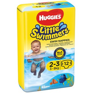 Pelene Huggies Little Swimmer(2-3) 12kom