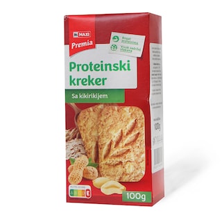 Kreker proteinski kikiriki Maxi 100g