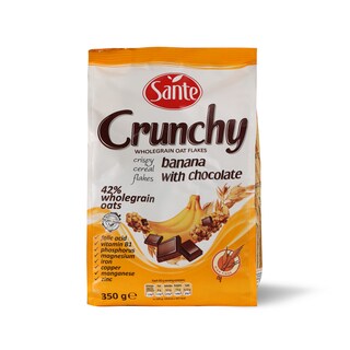 Crucnhy banana cokolada Sante 350gr