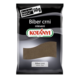 Biber crni mleveni Kotany 50g