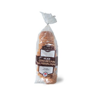 Hleb crni seceni sa mekinjama Maxi 500gr