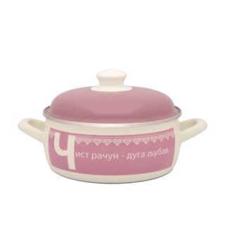 Plitka serpa 20 Cirilica roze