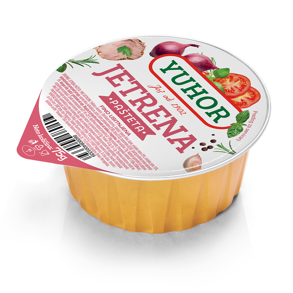 Pasteta jetrena Yuhor 75g