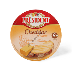 Sir topljeni Cheddar President 140g