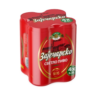 Pivo Zajecarsko 4 X 0,5can