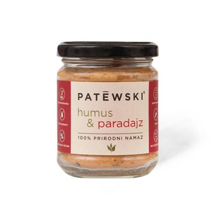 Namaz humus i paradajz Patewski 160gr