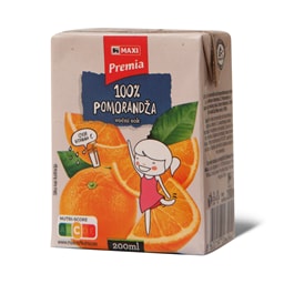 Sok pomoradza 100% Premia 0.2l