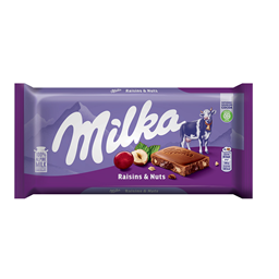 Cokolada Raisins&Nuts Milka 100g