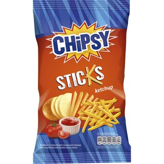Cips Chipsy Ketchup stapici 90g
