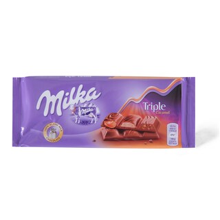 Cokolada Milka Triple caramel 90g