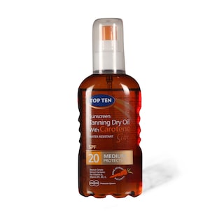 Suvo ulje sun.Carotene spf20 TopTen180ml