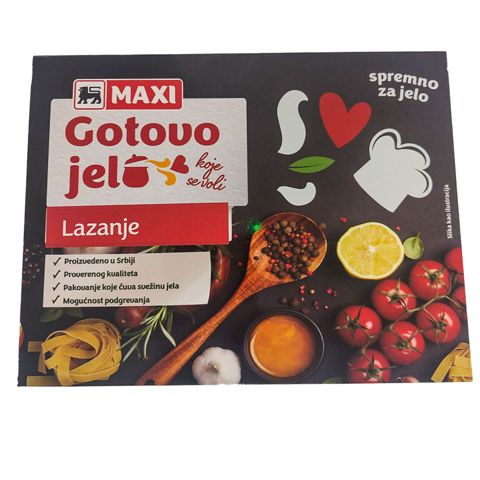Maxi pakovano gotovo jelo
