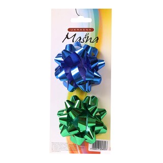 Masnica ukrasna za poklon metalic 1/2 3"