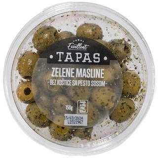 Tapas zelene masline,pesto sos EX 150g