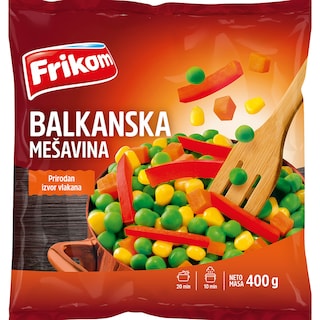 Smrznuta balkanska mesavina Frikom 400g