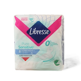 Ulosci Libresse Ultra Night Sens. 8 kom