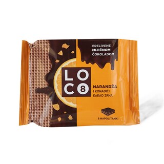 Napolitanke Loco prel.kakao/naran.115g