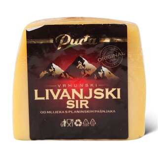 Sir Livanjski vak.eko sir Pudja 300g