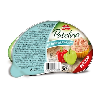 Pasteta od tune i povrca Patelina 60g