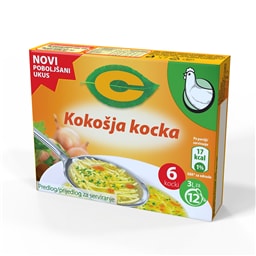 Kokosija kocka C 66g