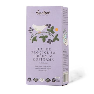 Slatke plocice/susene kupine Basket 80g