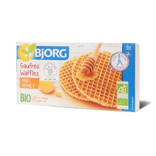Vafel punjen medom Bjorg 175g