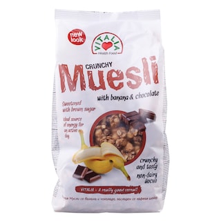 Musli Vitalia Crunchy banana-cok.600g