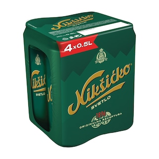 Pivo Niksicko limenka 4x 0.5l