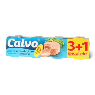 Tuna u biljnom ulju Calvo 4x80g