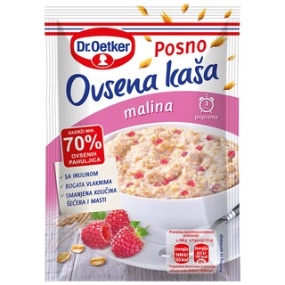 Ovsena kasa sa malinom 55g-posno