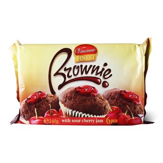 Brownie cherry Vincinni 240g