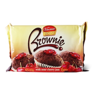 Brownie cherry Vincinni 240g