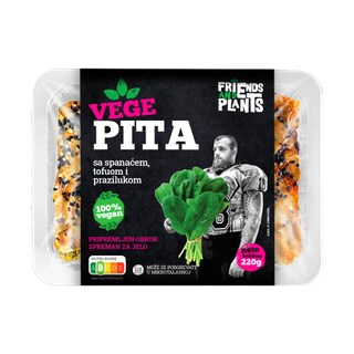 Vege pita spanac/tofu sir 220g