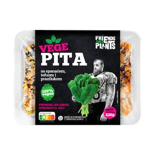 Vege pita spanac/tofu sir 220g