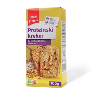 Kreker proteinski spelta&lan Maxi 100g