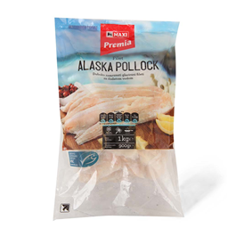Smrznuti filet Aljaska kolj.Premia 1KG