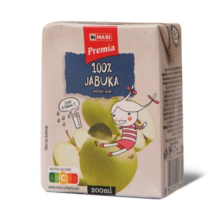 Sok jabuka 100% Premia 0.2l
