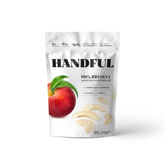 Liofilizovana breskva Handful 15g
