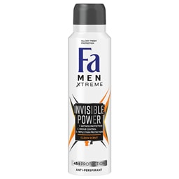 Deosprej men Xtreme Invisible Fa 150ml