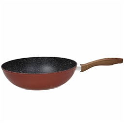 Wok 28cm Rustic Rosso Tognana