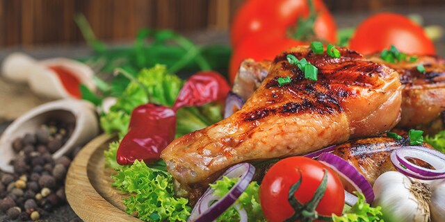 Grilovani bataci sa povrćem