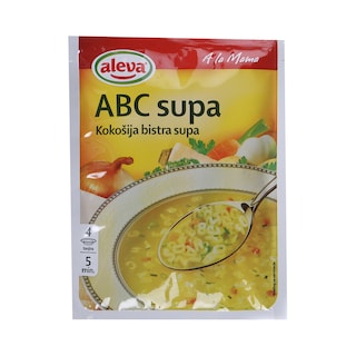 Supa ABC kokosija bistra Aleva 50g