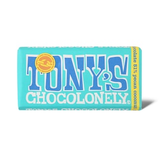 Crna cokolada pecan kokos Tony's 180g