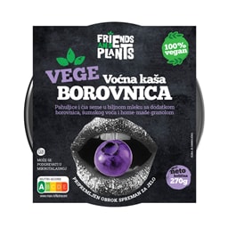 Vege vocna kasa borovnica 270g