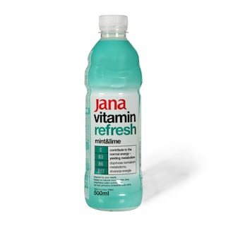 Min.voda Jana Vitamin Refresh menta limeta 0,5L