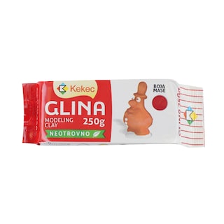 Glina mirisna boje cigle Kekec 250g