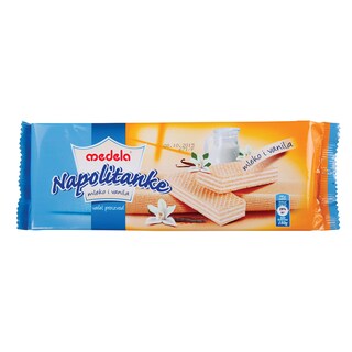 Napolitanke mleko i vanila Medela 180g